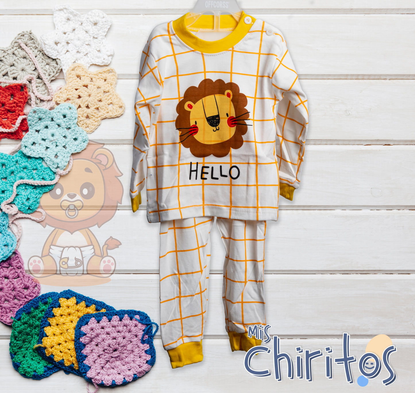 Conjunto Hello Lion