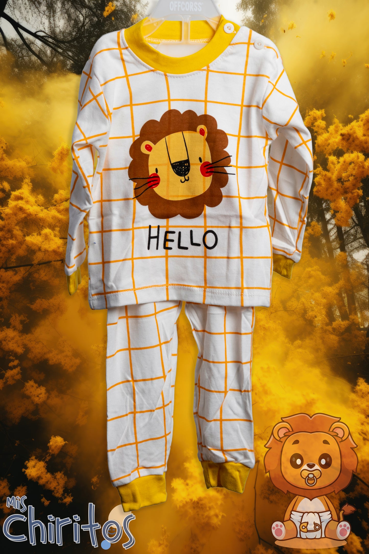 Conjunto Hello Lion